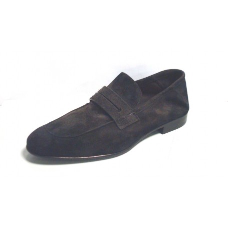 Mocassino FABI in vitellino sfoderato NERO