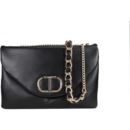 Borsa a tracolla Twinset 232TB7380 00006 da donna nera.