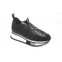 FABI  F65: SNEAKERS CON CUCITURE EFFETTO GEOMETRICO FD7729B0065WBAR900 NERO