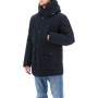 WOOLRICH Uomo Ramar Arctic Parka  Melton Blue