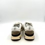 Sneakers Premiata Uomo camoscio Beige e Tela Bianca art. Landeck 6406