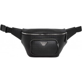 Emporio Armani BELT BAG CON ZIP E LOGO Nero UNICA