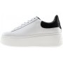 ASH Moby Sneakers Platform Donna Bianco Nero