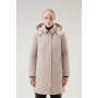 WOOLRICH Trench Firth in Tech SoftShell Light Taupe