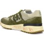 PREMIATA - Uomo LANDECK 6630 Scarpa Sneakers in camoscio e Mesh Verde
