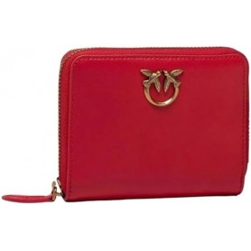 Pinko Taylor Zip Around Vitello Seta, Accessori da Viaggio-Portafogli Donna