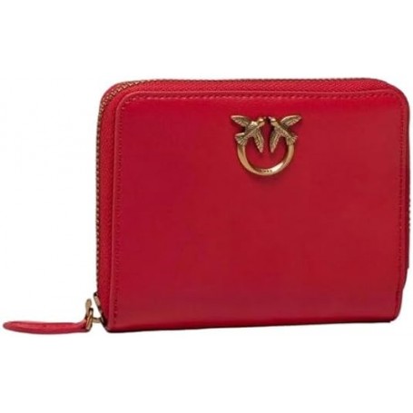 Pinko Taylor Zip Around Vitello Seta, Accessori da Viaggio-Portafogli Donna