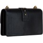 Pinko Love One Mini Cl Vitello Seta, Borsa Donna, NERA, Taglia Unica