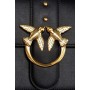 Pinko Love One Mini Cl Vitello Seta, Borsa Donna, NERA, Taglia Unica