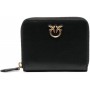 Pinko Taylor Zip Around Vitello Seta, Accessori da Viaggio-Portafogli Donna