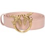 Pinko Love Berry H3 Belt Vitello Set Cintura_cipria-antique Gold taglia S