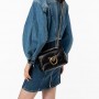 Pinko Love Mini Puff Cl Sheep Nappa, Borsa Donna, Taglia Unica nero