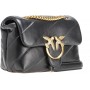 Pinko Love Mini Puff Cl Sheep Nappa, Borsa Donna, Taglia Unica nero