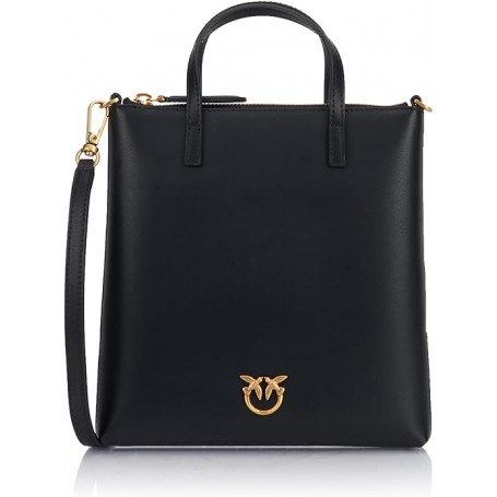 Pinko Mini Shopper Vitello Seta, Borsa Donna, Taglia Unica