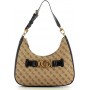GUESS BORSA DONNA D LATTE/BLACK HWJC8414020LBL aviana borsa a spalla LATTE/BLACK ND