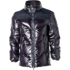 Marca: WOOLRICH WOOLRICH Uomo Logo Arctic Jacket Melton Blue Tg  S