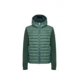 Giacca autunnale con maniche in maglia