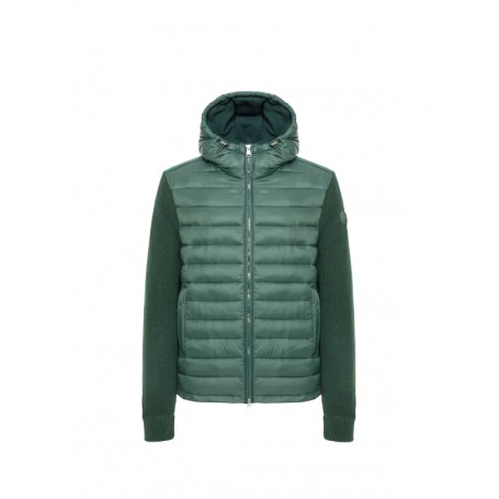 Giacca autunnale con maniche in maglia