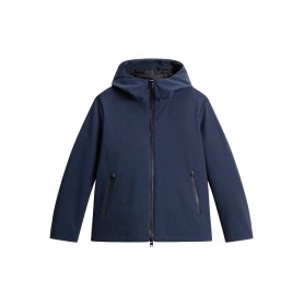 Woolrich Giacca imbottita Pacific Soft Shell BLU