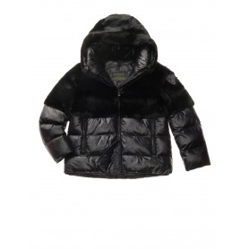 GIUBBETTO BLAUER NYLON CON PELLICCIA ECO TACOMA