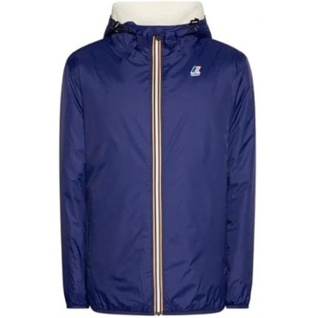 K-Way Cappotto Modello Le Vrai 3.0 Claude Orsetto da Uomo Colore Blue Medieval Modello K3118TW 777
