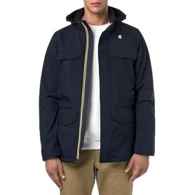 K-Way GIACCA MANPHY BONDED BLU TAGLIA XXL