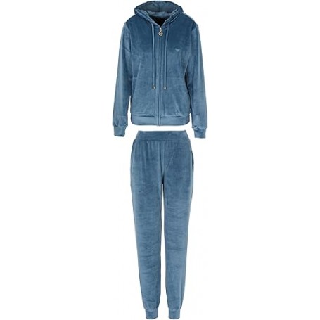 EMPORIO ARMANI Set loungewear in ciniglia