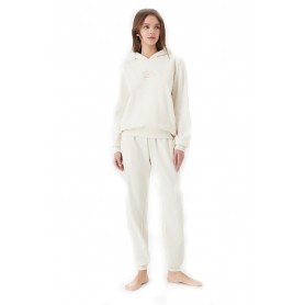 EMPORIO ARMANI Set loungewear in ciniglia