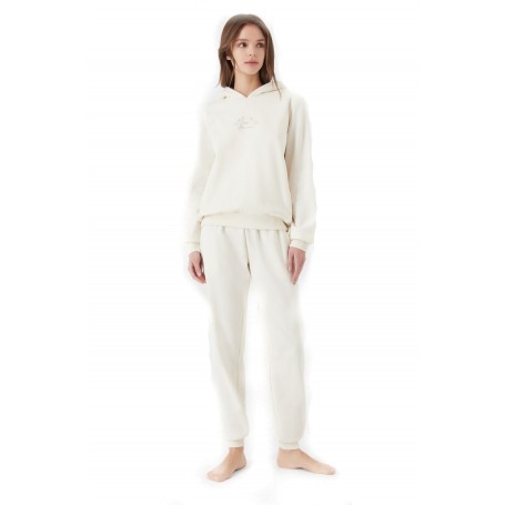 EMPORIO ARMANI Set loungewear in ciniglia