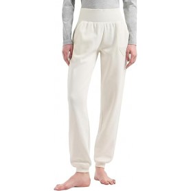 Emporio Armani Fuzzy Fleece Pants with Cuffs Sweatpants Donna