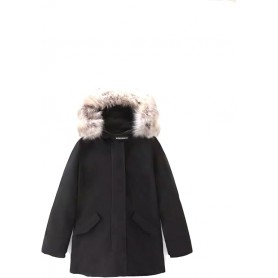 WOOLRICH Arctic Parka da bambina in Urban Touch con pelliccia removibile Tg 14