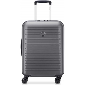 DELSEY PARIS - SEGUR 2.0 - Valigia da Cabina Rigida Sottile - 55x40x20 cm - 35 L - S - Grigio