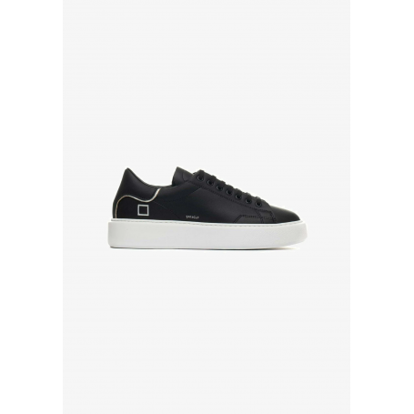 D.A.T.E. - SFERA Sneaker donna nera in pelle