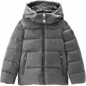 WOOLRICH Piumino tinta unita in microfibra