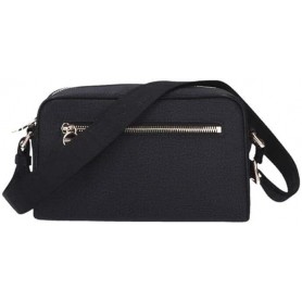 Borbonese BORSA CAMERA CASE SMALL nero Y66 DARK BLACK 23X15X7