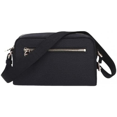 Borbonese BORSA CAMERA CASE SMALL nero Y66 DARK BLACK 23X15X7