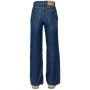DONDUP Jeans Amber Wide Leg Lavaggio Medio Scuro Pulito. Variante Colore Blu