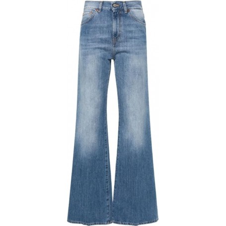 DONDUP Jeans Jacklyn Ds0296 Im9 Cinque Tasche Wide Leg Fit, Vita Regolare