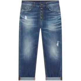 DONDUP Jeans Donna Pantalone KOONS Gioiello DP268B DF0266D IC5 800 Blu