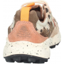 Flower Mountain Sneaker Yamano 3 Uni Suede/Print/Nylon Beige-Milk-Light Brown