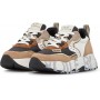 VOILE BLANCHE CLUB105.-Sneakers in Suede e Tessuto-Marrone