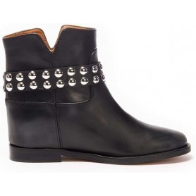 STIVALETTI BASSI MALIBU CON CINTURINO BORCHIATO Donna