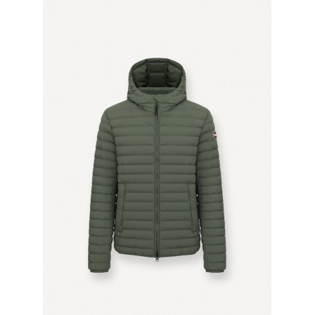 Piumino leggero con cappuccio